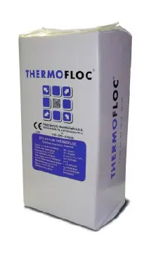 [5217] Thermofloc F vloerstortcellulose - 12kg - (+- afmetingen/zak) 380b x 780l x 270d